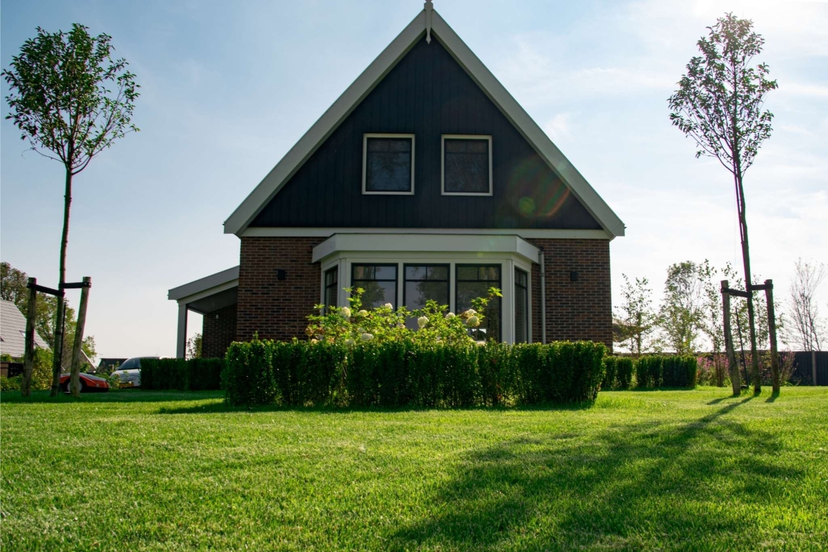 Prachtig gazon in Waterland